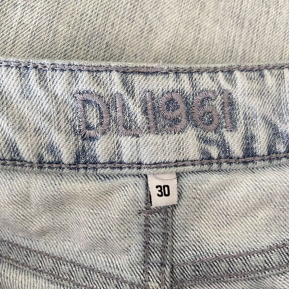 DL1961 Nolita Jeans Women Blue Denim Distressed Size 30 Boyfriend Slouchy Slim - Picture 8 of 16